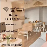 103 - La Pépite - 2 Chambres, Climatisation, Wifi, 6 Pers * Mauguio