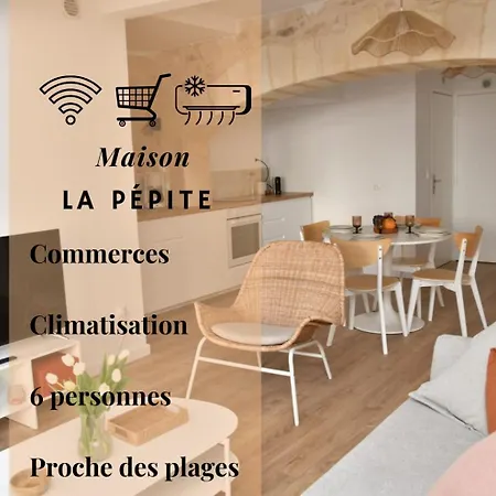 103 - La Pepite - 2 Chambres, Climatisation, Wifi, 6 Pers Mauguio